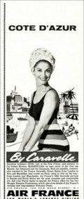 Cote D Azur Vintage Retro Advert Poster A4 Photo Print 2