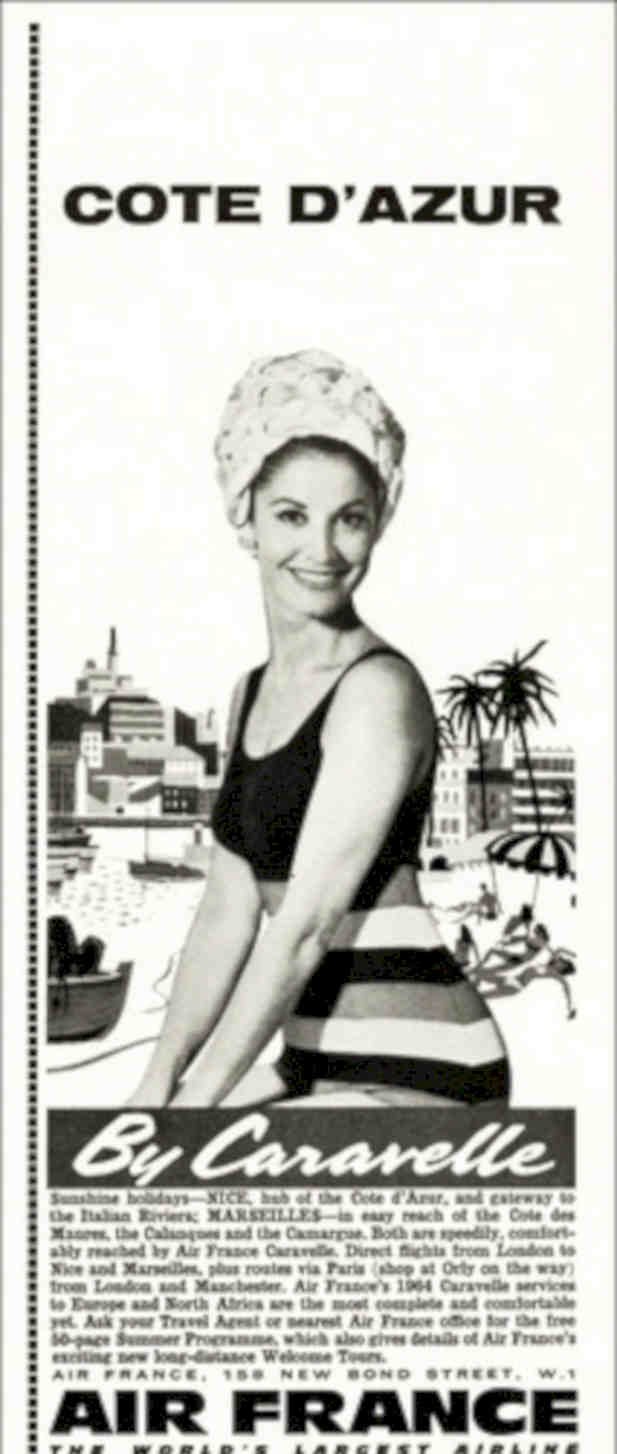 Cote D Azur Vintage Retro Advert Poster A4 Photo Print 2