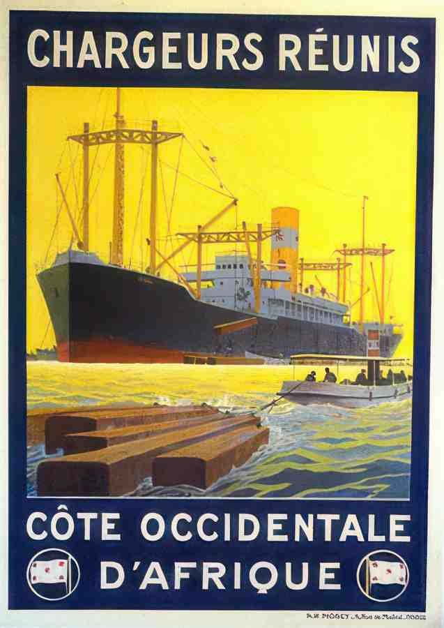 Cote occidentale by Sandy Hook Vintage Advert A4 Photo Print