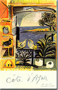 CoteAzur Advert A4 Photo Print