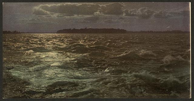 Coteau Rapids St Lawrence River Vintage A4 Photo Print