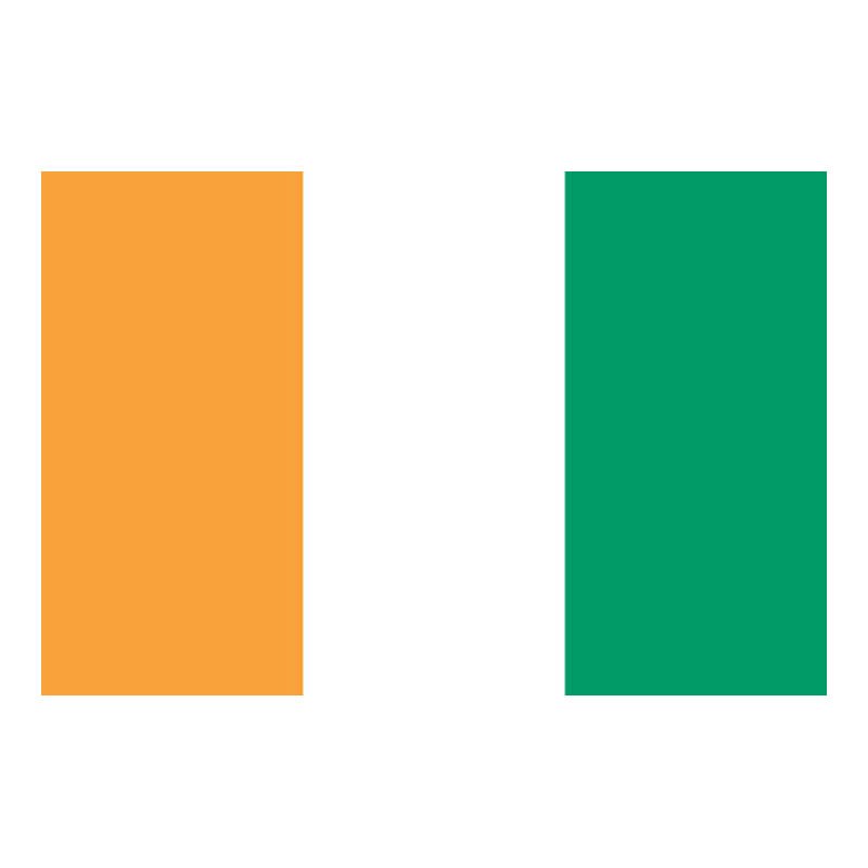 Cotedivoire Flag N1764 A4 Photo Print