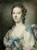 Cotes Francis 54 1919 Pastel Portrait of a lady A4 Photo Print