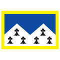 Cotesdarmor Dep Flag N2925 A4 Photo Print