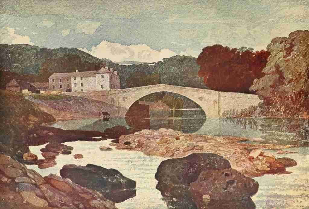 Cotman John 1782 1842 History of Painting 1900 Greta Bridge Yorkshire A4 Photo Print