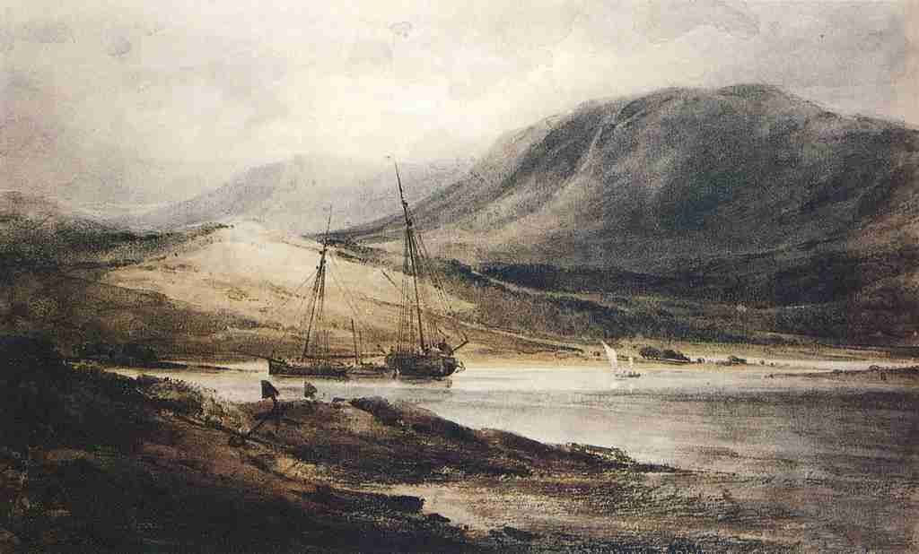 Cotman John Sell 1782 1842 Barmouth Estuary Vintage A4 Photo Print