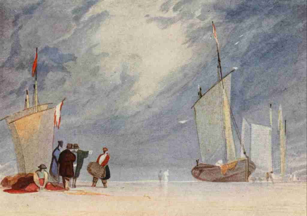 Cotman John Sell 1782 1842 The Studio 1922 The Landing A4 Photo Print