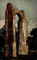 Cotman John Sell 1782 1842 Walkers Quarterly 1926 Walsingham Priory A4 Photo Print