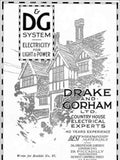Cottage Electricity Dg Vintage Retro Advert Poster A4 Photo Print
