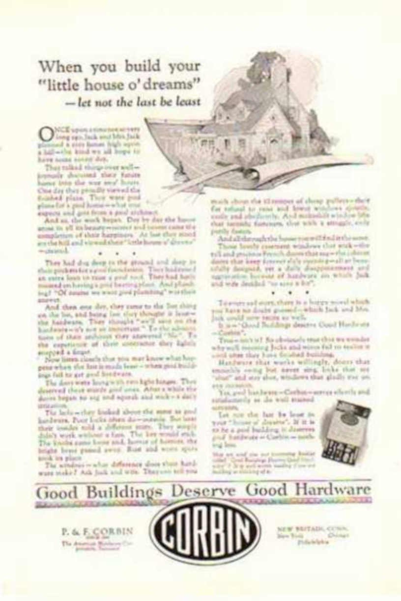 Cottage Hardware Dreams Vintage Retro Advert Ads A4 Photo Print