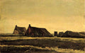 Cottages Van Gogh A4 Photo Print
