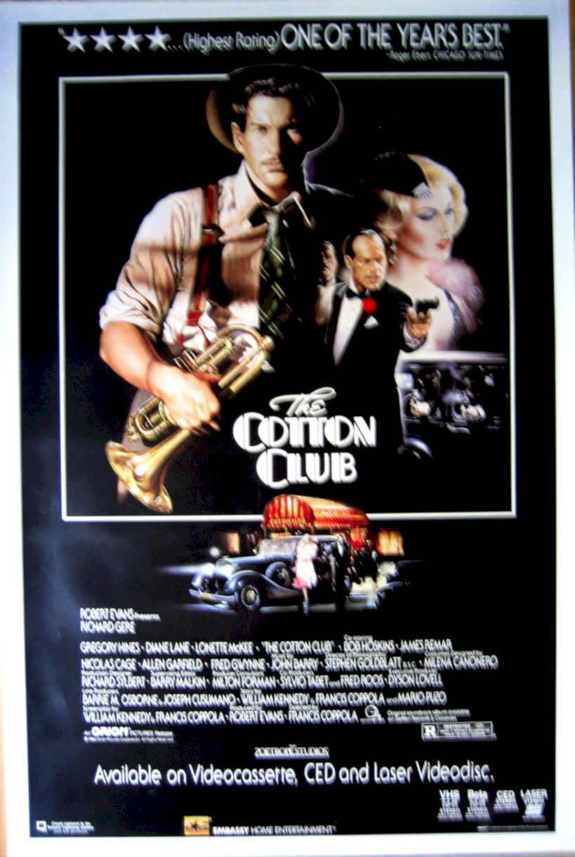 Cotton Club 1985 Vintage Retro Advert Poster A4 Photo Print