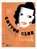 Cotton Club Jazz Vintage Retro Advert Poster A4 Photo Print