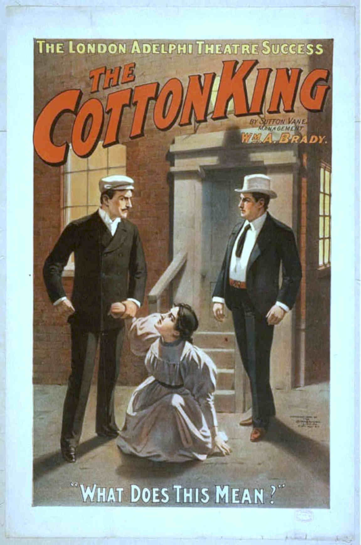 Cotton King Poster 2 Vintage Retro Advert Poster A4 Photo Print