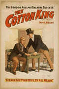 Cotton King Poster 4 Vintage Retro Advert Poster A4 Photo Print