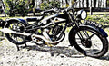 Cotton Model9 motorbike A4 Photo Print