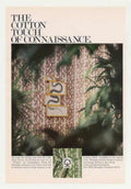 Cotton Touch Beige Vintage Retro Advert Ads A4 Photo Print