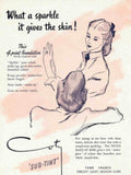 Coty Subtint Foundation Vintage Retro Advert Poster A4 Photo Print