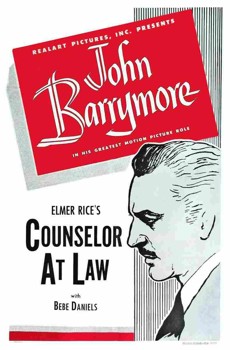 Counsellor at Law 01  film star poster A4 Photo Print