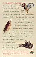Country Chicken Train Vintage Retro Advert Poster A4 Photo Print