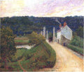 Country Road Bridge And Carriage 1895 A4 Photo Print