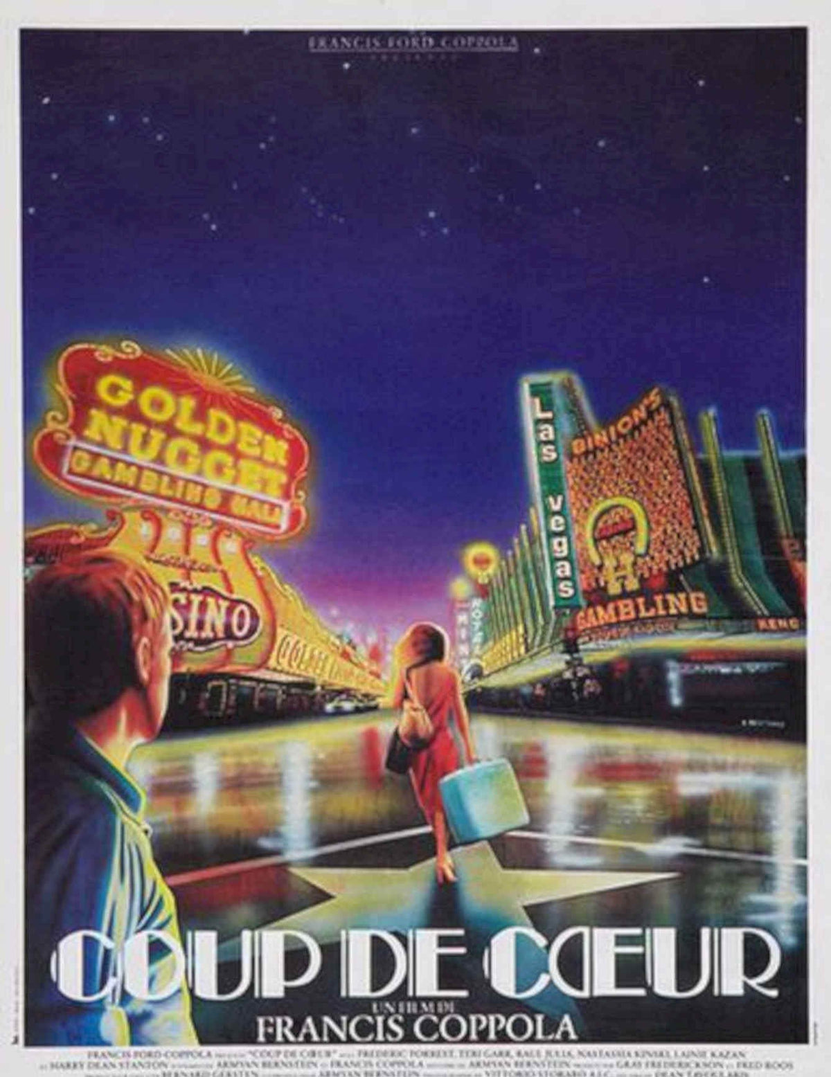 Coup Foudre Las Vintage Retro Advert Poster A4 Photo Print