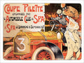 Coup Pilette Gaudy Racing Poster 1907 Vintage Retro Advert Poster A4 Photo Prin