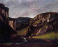 Courbet Gustave Cliffs Near Ornans 5 A4 Photo Print
