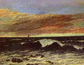 Courbet Gustave La Vague 5 A4 Photo Print