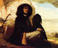 Courbet Gustave Self Portrait With A Black Dog A4 Photo Print