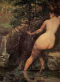 Courbet The Source Detail 5 A4 Photo Print