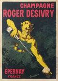 Courtois Champagne Roger Desivry Epernay French Vintage Advert A4 Photo Print