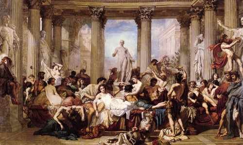 Couture Thomas The Romans Of The Decadence Big A4 Photo Print