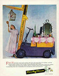 Coventry Climax Truck Vintage Retro Advert Poster A4 Photo Print