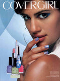 Covergirl Nailpolish Showcase Vintage Retro Advert Poster A4 Photo Print