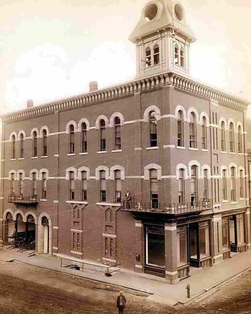 Cowboy Deadwood City Hall Military A4 Photo Print