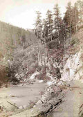 Cowboy Deadwood Scenery Military A4 Photo Print