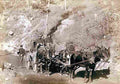 Cowboy Deadwood Stage Military A4 Photo Print