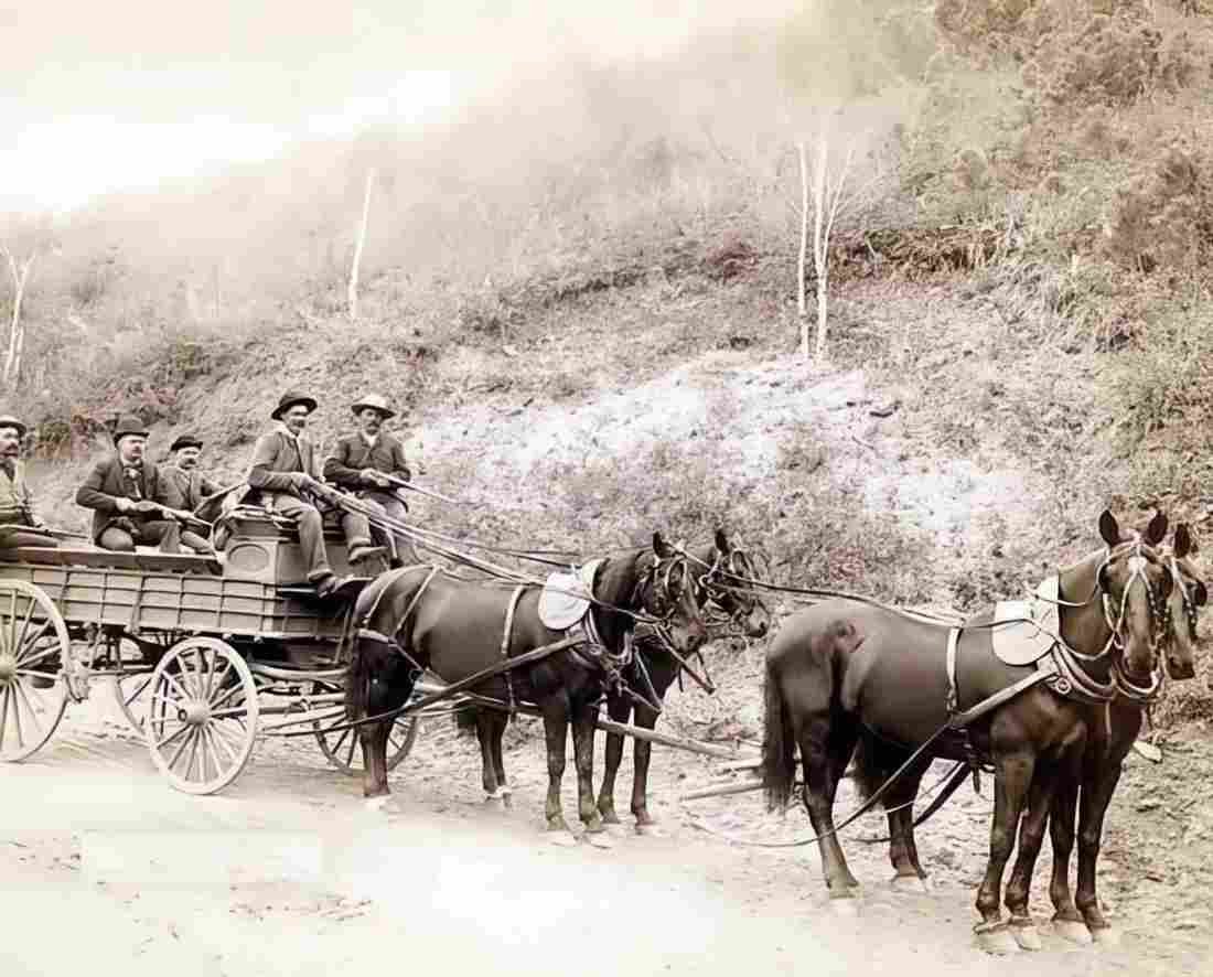 Cowboy Express Company Military A4 Photo Print
