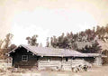 Cowboy Home Log Military A4 Photo Print