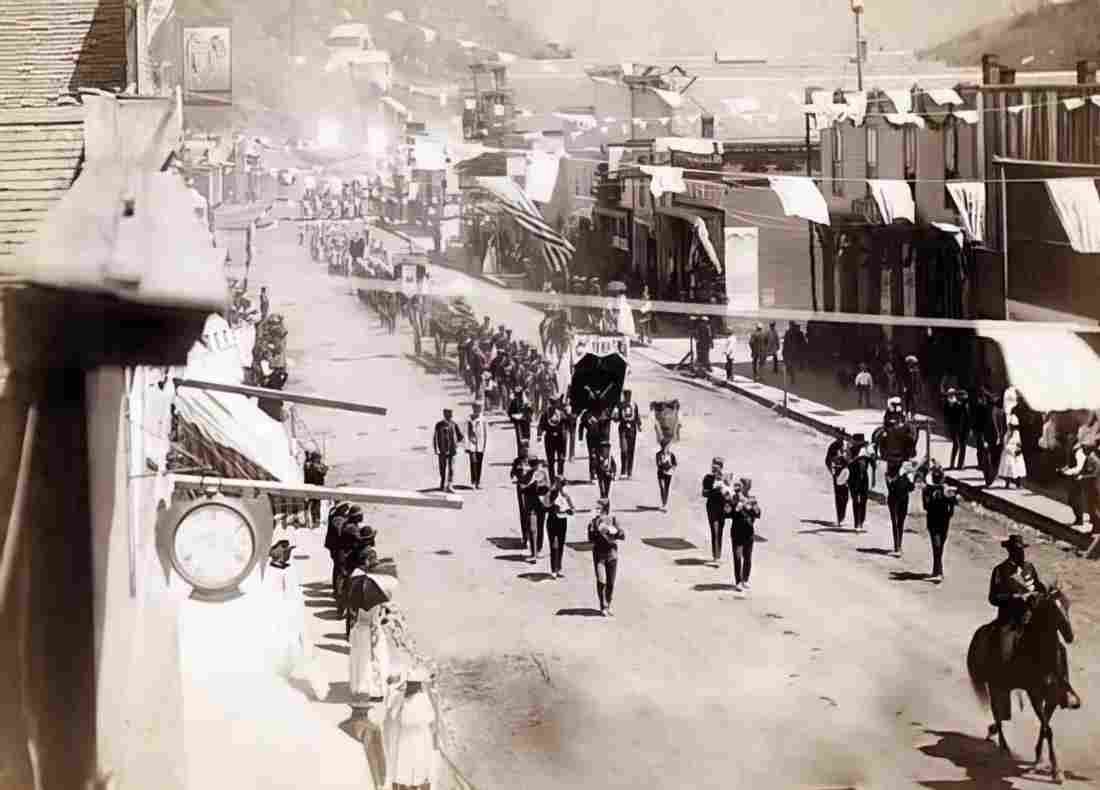 Cowboy Parade Military A4 Photo Print