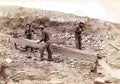 Cowboy Placer Mining Military A4 Photo Print