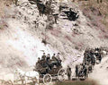 Cowboy Stagecoaches Military A4 Photo Print