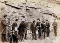 Cowboy Surveying Corps Military A4 Photo Print