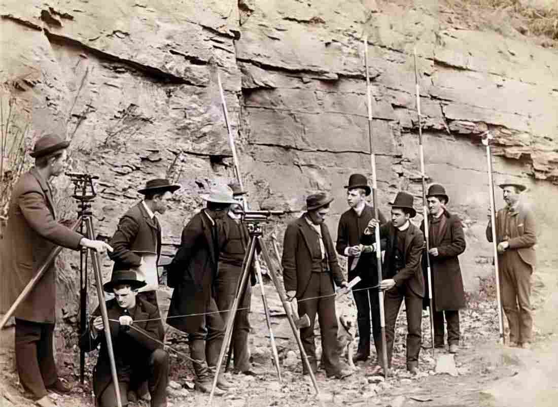 Cowboy Surveying Corps Military A4 Photo Print