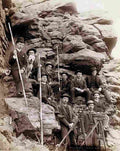Cowboy Surveyors Military A4 Photo Print