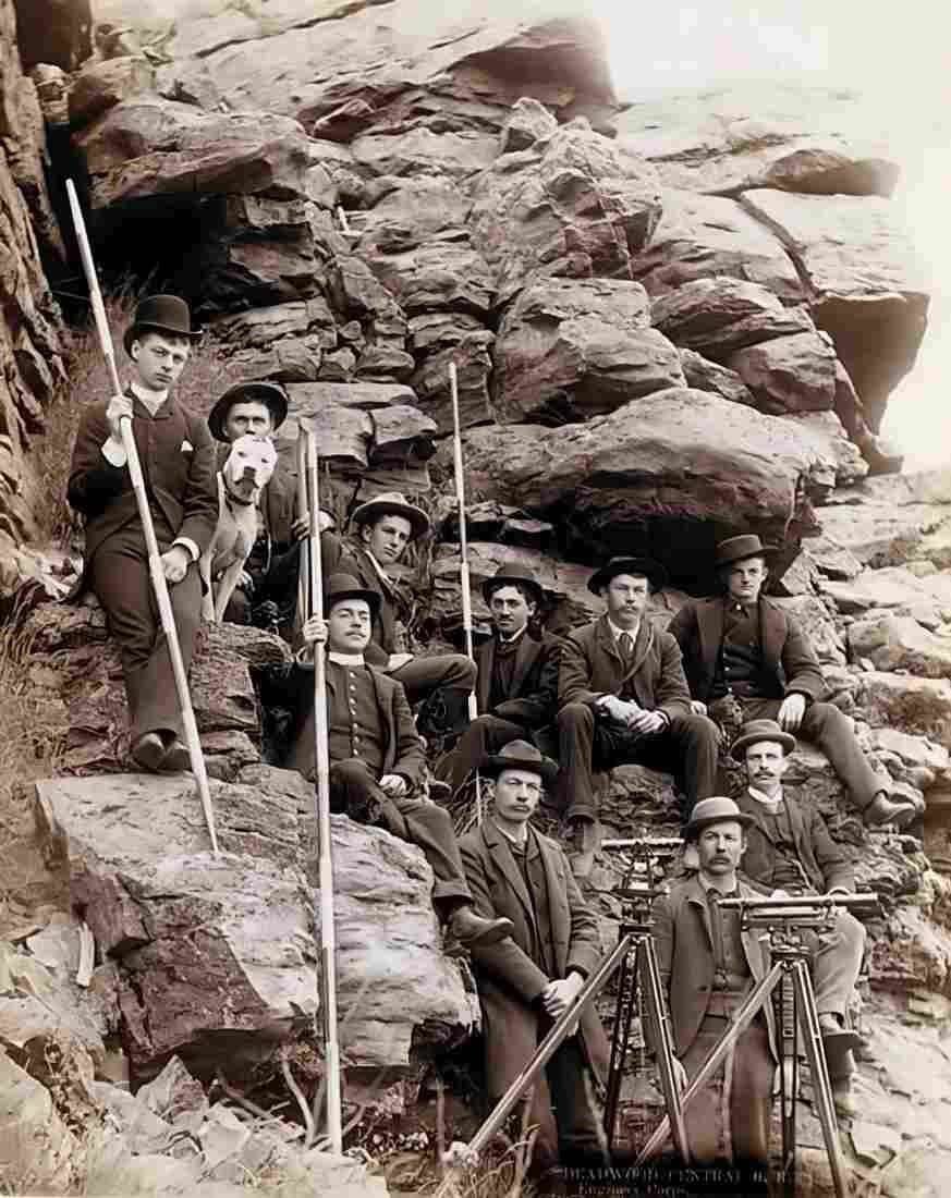 Cowboy Surveyors Military A4 Photo Print