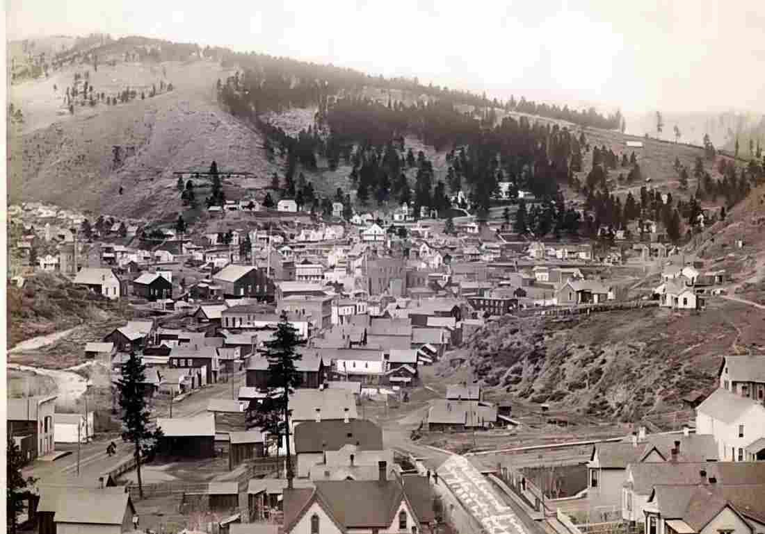 Cowboy Territory Deadwood 001 Military A4 Photo Print