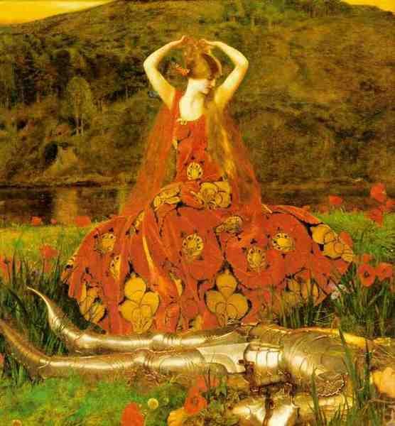 Cowper Frank Cadogan La Belle Dam Sans Merci 5 A4 Photo Print