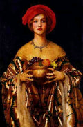 Cowper Frank Cadogan The Golden Bowl 5 A4 Photo Print